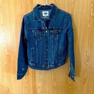 Old Navy Blue Jean Jacket Classic Denim Style
